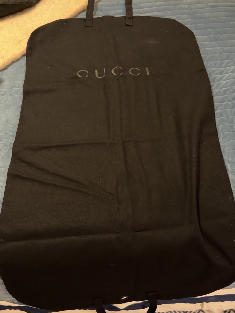 Black Gucci Garment Bag